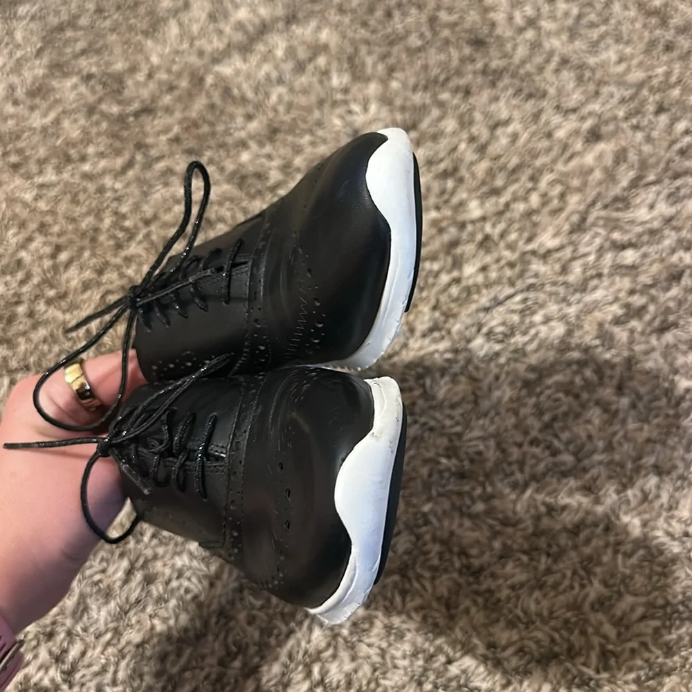 Cole Haan Zerogrand Wingtip Oxford Shoe Tie Black Size 8 - Picture 4 of 10